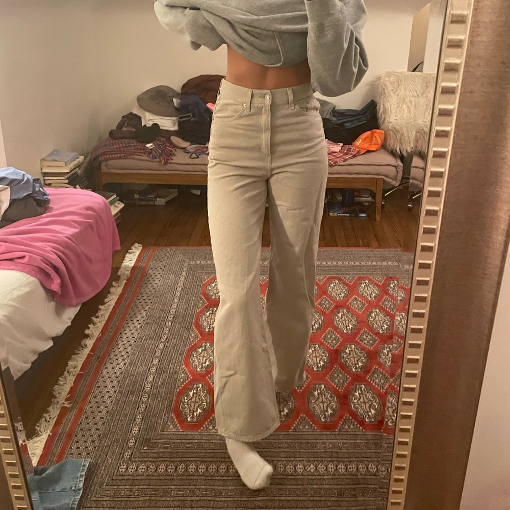 LEVIS women's high rise, wide leg jeans
